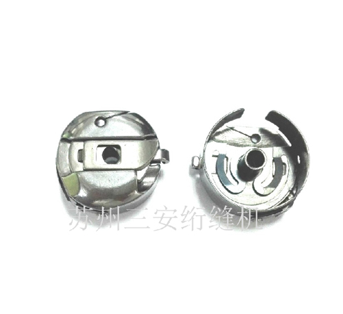 單針絎縫機(jī)配件梭殼帶彈片帶過(guò)線孔防斷線 大梭殼梭芯套 新款